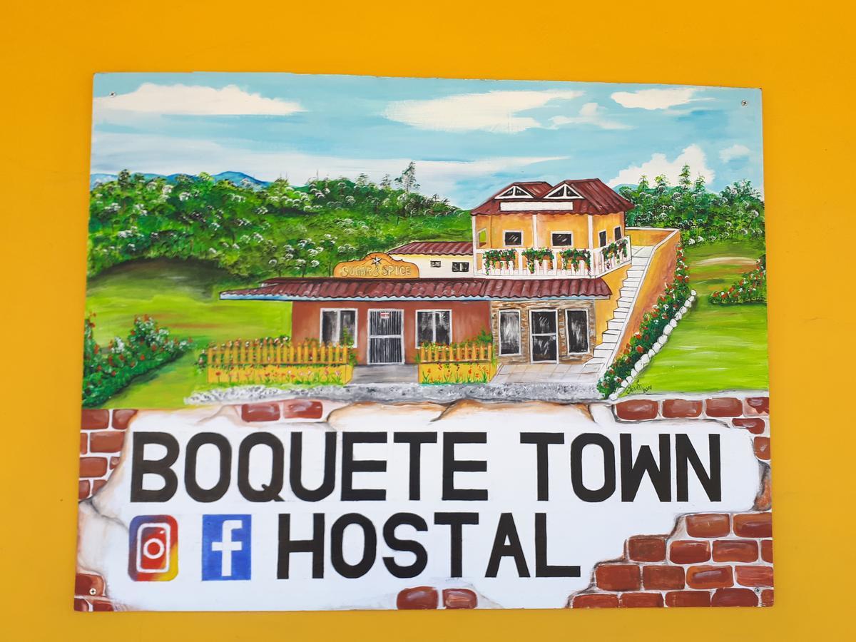 Boquete Town Hostal Экстерьер фото